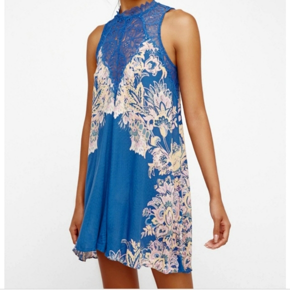 NWOT Free People Intimately Free Marsha Floral Lace Mini Slip Dress - Picture 11 of 12